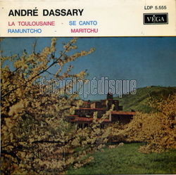 [Pochette de La toulousaine (Andr DASSARY)]