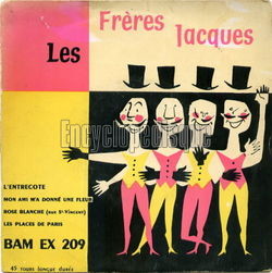 [Pochette de L’entrecte (Les FRRES JACQUES)]