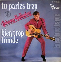 [Pochette de 5 - Tu parles trop (Johnny HALLYDAY)]