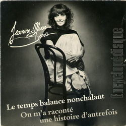 [Pochette de Le temps balance nonchalant (Jeanne-Marie SENS)]