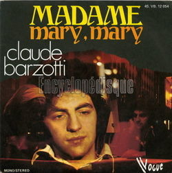 [Pochette de Madame (Claude BARZOTTI)]