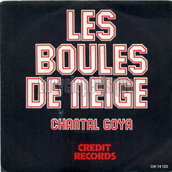 [Pochette de Les boules de neige (Chantal GOYA)]