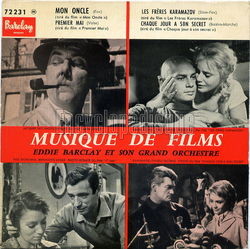 [Pochette de Musique de films (Eddie BARCLAY)]