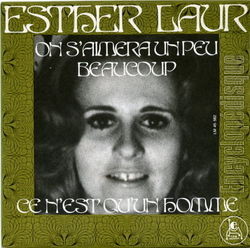 [Pochette de On s’aimera un peu beaucoup (Esther LAUR)]