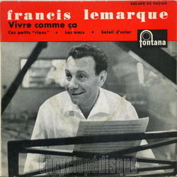 [Pochette de Vivre comme a (Francis LEMARQUE)]