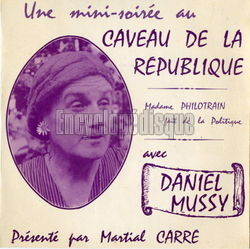 [Pochette de Une mini-soire au caveau de la Rpublique (Daniel MUSSY)]