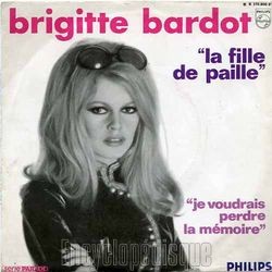 [Pochette de La fille de paille (Brigitte BARDOT)]