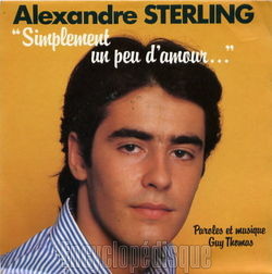 [Pochette de Simplement un peu d’amour (Alexandre STERLING)]