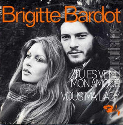 [Pochette de Tu es venu mon amour / Vous, ma lady (Brigitte BARDOT et Laurent VERGEZ)]