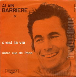 [Pochette de C’est la vie (Alain BARRIRE)]