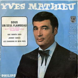 [Pochette de Sous un seul flambeau (Yves MATHIEU)]