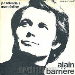 [Pochette de Je t’attendais (Alain BARRIRE)]