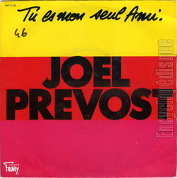 [Pochette de Tu es mon seul ami (Jol PRVOST)]