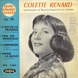 [Pochette de C’est d’la musique (Colette RENARD)]