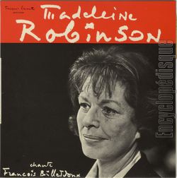 [Pochette de Chante Franois Billetdoux (Madeleine ROBINSON)]