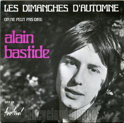 [Pochette de Les dimanches d’automne (Alain BASTIDE)]