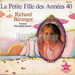 [Pochette de La petite fille des annes 40 (Richard BRANGER)]