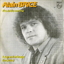 [Pochette de T’es belle comme (Alain BRICE)]