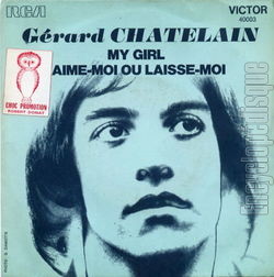 [Pochette de My girl (Grard CHATELAIN)]