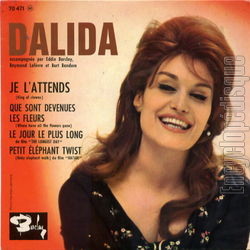 [Pochette de Je l’attends (DALIDA)]