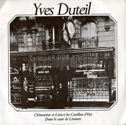 [Pochette de Clmentine et Lon  (au Carillon d’or) (Yves DUTEIL)]