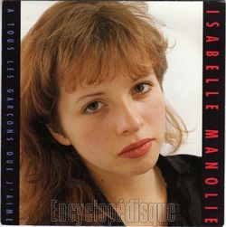 [Pochette de  tous les garons que j’aime (Isabelle MANOLIE)]