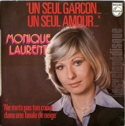 [Pochette de Un seul garon… Un seul amour… (Monique LAURENT)]