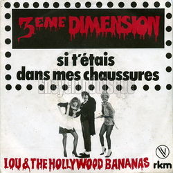 [Pochette de 3me dimension / Si t’tais dans mes chaussures (LOU AND THE HOLLYWOOD BANANAS)]