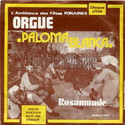 [Pochette de Paloma blanca (ORGUE LORIKA)]