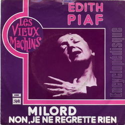 [Pochette de Les vieux machins: Milord (dith PIAF)]