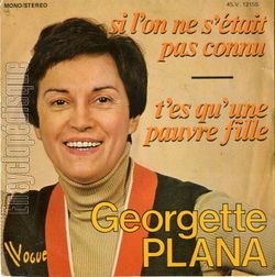 [Pochette de Si l’on ne s’tait pas connu (Georgette PLANA)]