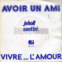 [Pochette de Avoir un ami (Jeholl SANTINI)]