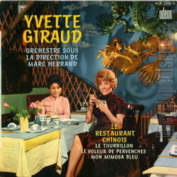 [Pochette de Le restaurant chinois (Yvette GIRAUD)]