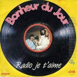 [Pochette de Radio, je t’aime (BONHEUR DU JOUR)]