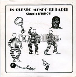 [Pochette de In questo mondo di ladri (Claudio D’IGNOTI)]