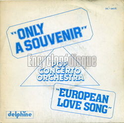 [Pochette de Only a souvenir (POP CONCERTO ORCHESTRA)]