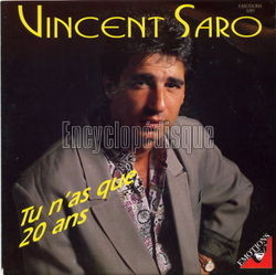 [Pochette de Tu n’as que 20 ans (Vincent SARO)]