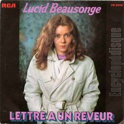 [Pochette de Lettre  un rveur (Lucid BEAUSONGE)]