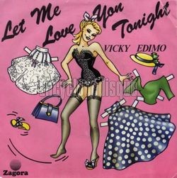 [Pochette de Let me love you tonight (Vicky EDIMO)]