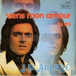 [Pochette de Viens mon amour (Jean-Pierre ALLANE)]