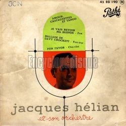 [Pochette de Amour, castagnettes et tango (Jacques HLIAN)]