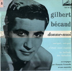 [Pochette de Donne-moi - N4 (Gilbert BCAUD)]