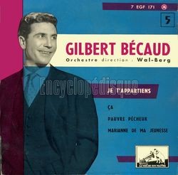 [Pochette de Je t’appartiens - N5 (Gilbert BCAUD)]