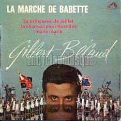 [Pochette de La marche de Babette (Gilbert BCAUD)]