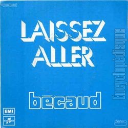 [Pochette de Laissez aller (Gilbert BCAUD)]