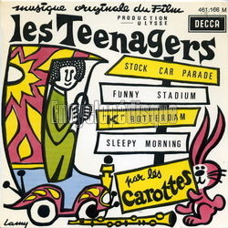 [Pochette de Les teenagers (Les CAROTTES)]