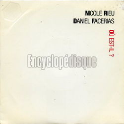 [Pochette de O est-il (Nicole RIEU et Daniel FACERIAS)]