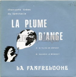 [Pochette de Si tu es un enfant (La PLUME D’ANGE)]