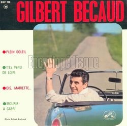 [Pochette de Plein soleil (Gilbert BCAUD)]