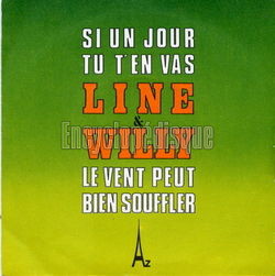 [Pochette de Si un jour tu t’en vas (LINE ET WILLY)]